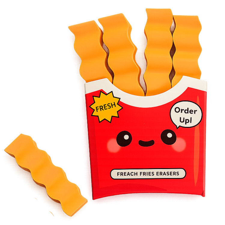Set de gomas de borrar patatas.