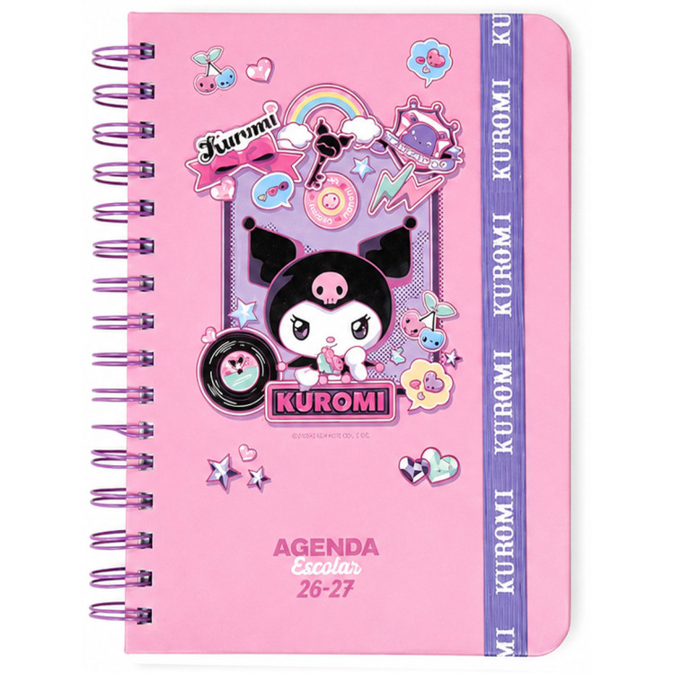 Agenda escolar Kuromi