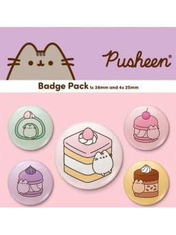 Set de chapas Pusheen