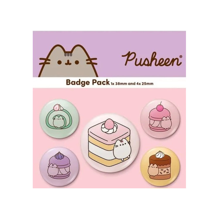 Set de chapas Pusheen