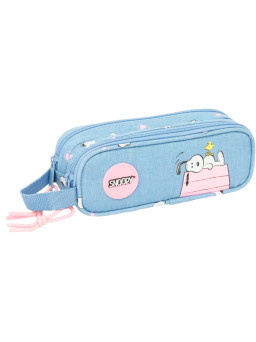 Estuche doble Snoopy