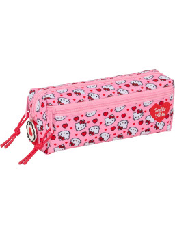 Estuche Hello Kitty triple.