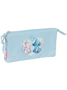 Estuche triple Stitch Corazón.