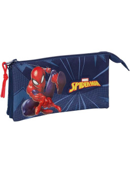 Estuche triple Spiderman