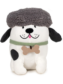 Peluche perrito gorro
