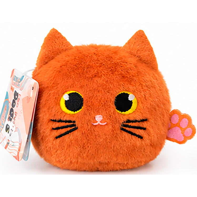 Peluche gatito anaranjado