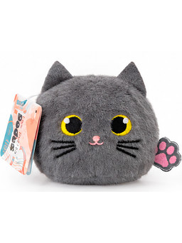 Peluche gatito gris