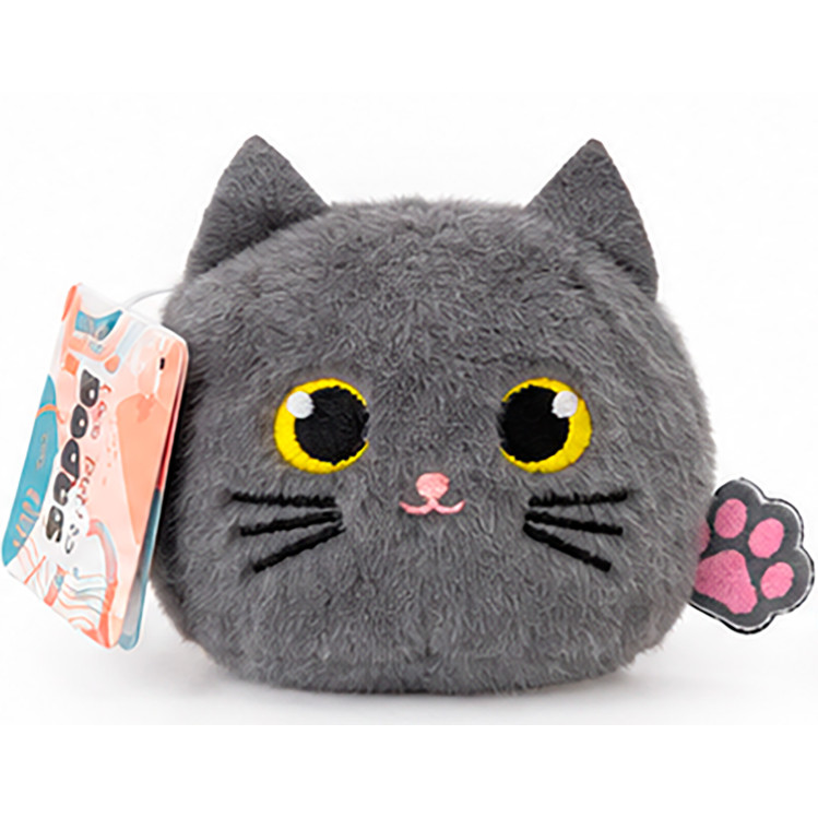Peluche gatito gris