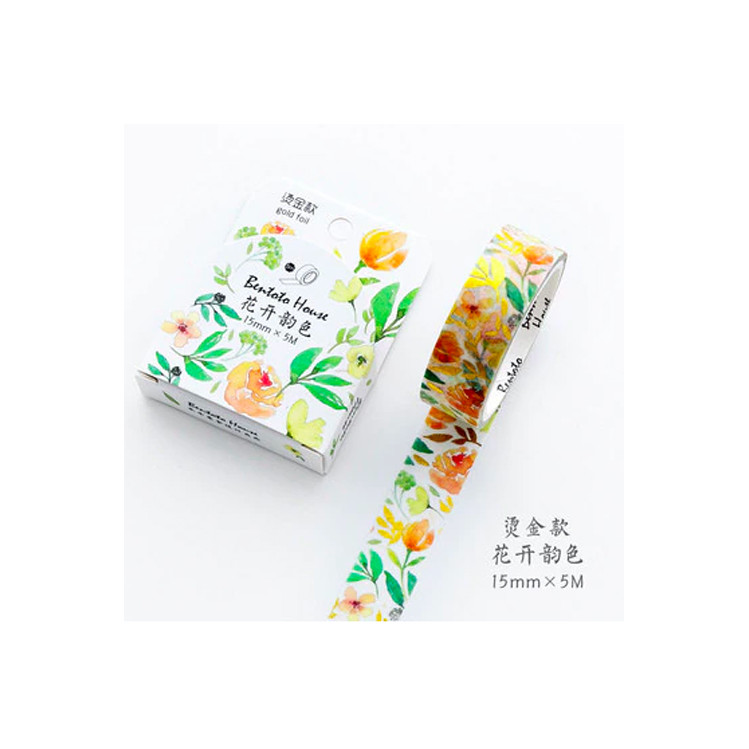 Washi tape floral mod.2